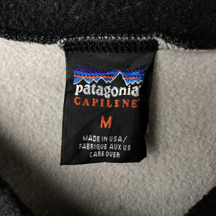 古着 00年代 パタゴニア Patagonia CAPILENE キャプリーン 43425SP00 Vネック フリースカットソー USA製 メンズM相当/eaa459683 patagonia（パタゴニア） 古着 00年代 Patagonia CAPILENE キャプ