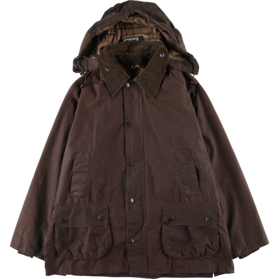 古着 00年代~ バブアー Barbour BEDALE ビデイル 3ワラント フード付き ワックスコットン オイルドジャケット 英国製 メンズL相当/eaa459817 古着 00年代~ バブアー BEDALE ビデイル 3ワラント フード付き