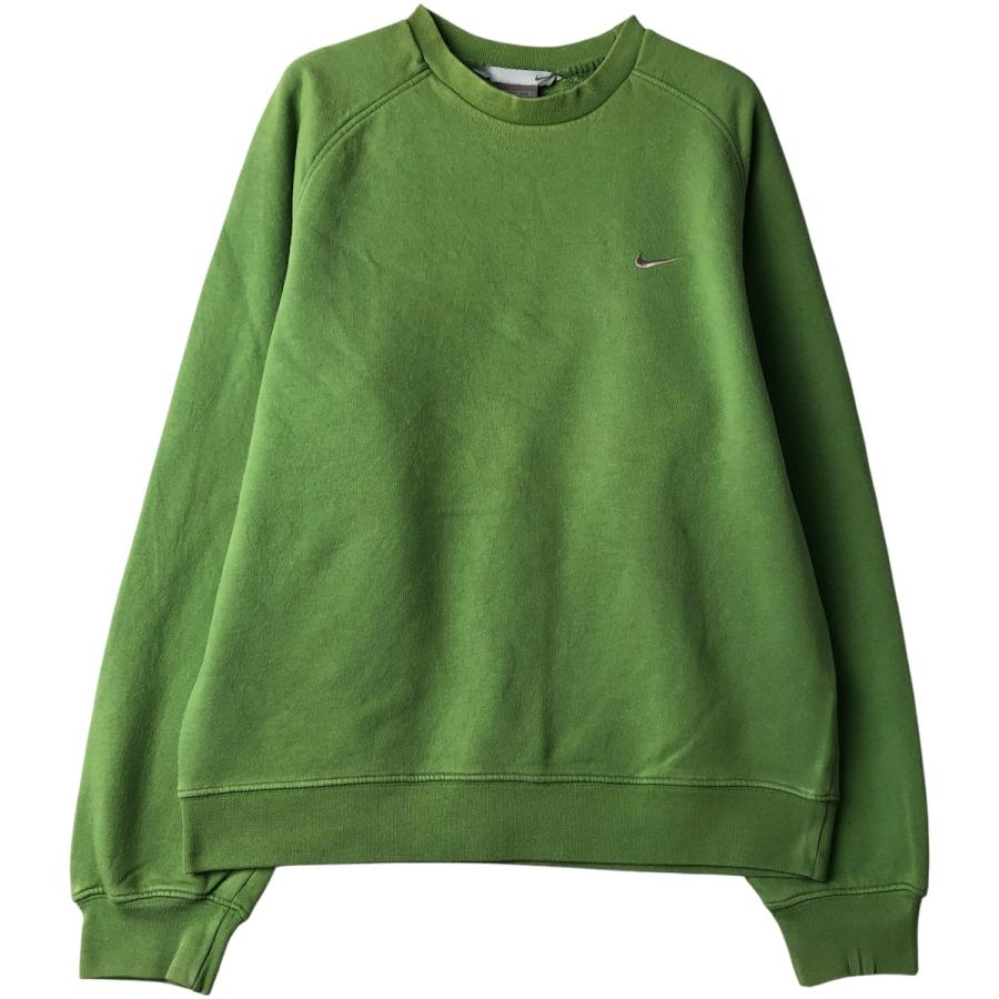 サ*ー様 NIKE ナイキ ワンポイントロゴ スウェット トレーナー バーガンデ NIKE（ナイキ） 古着 00年代 ワンポイントロゴスウェットシャツ