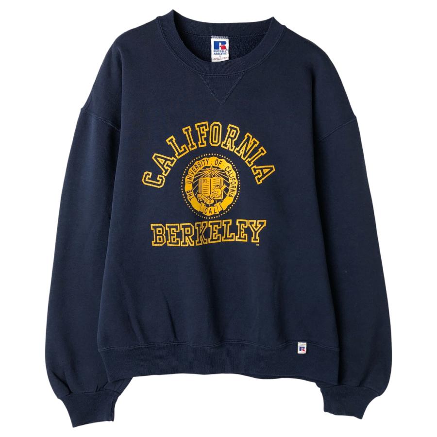 古着 90年代 ラッセル Russell ATHLETIC 3連プリント カレッジ