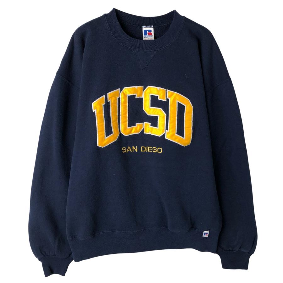 古着 90年代 ラッセル Russell ATHLETIC カレッジスウェットシャツ