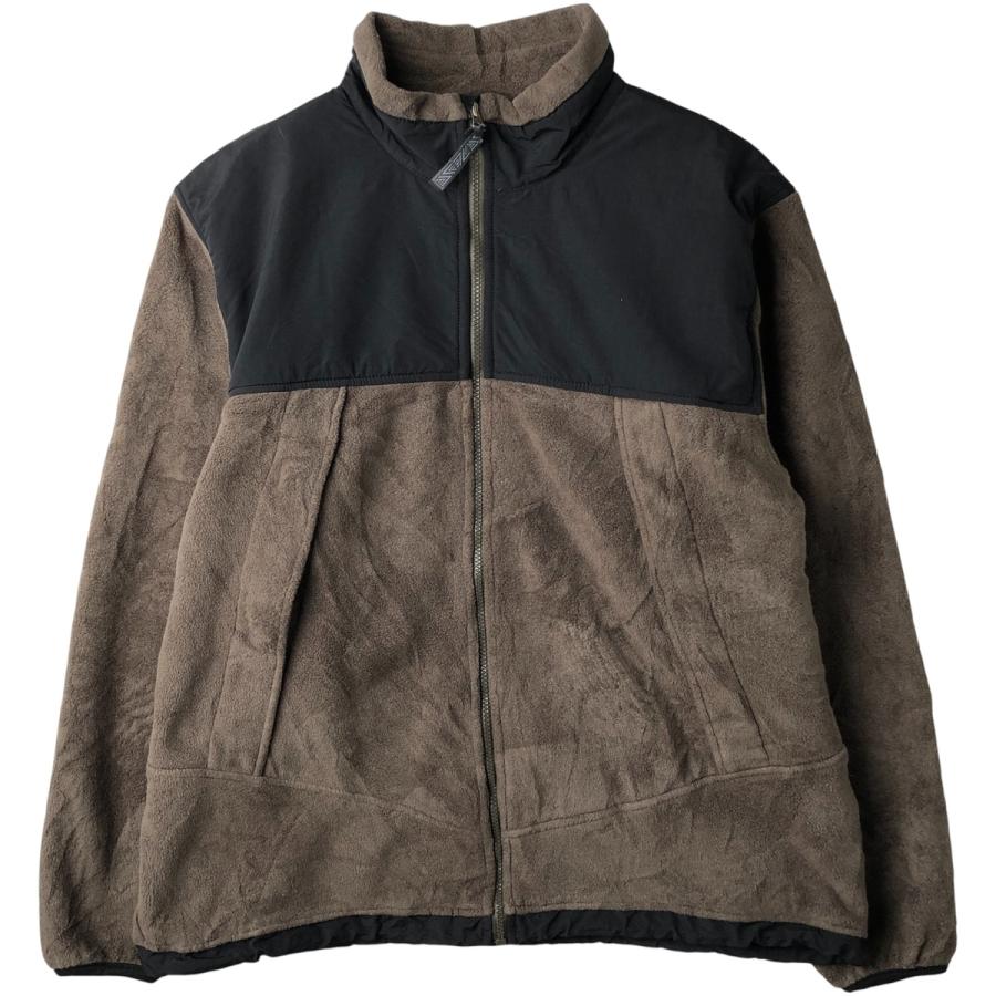 古着 90年代 ランズエンド LANDS' END ナイロンxフリースジャケット