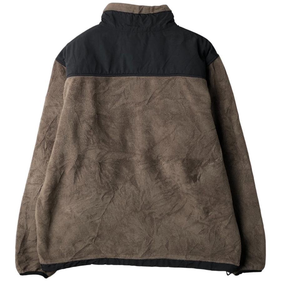 古着 90年代 ランズエンド LANDS' END ナイロンxフリースジャケット