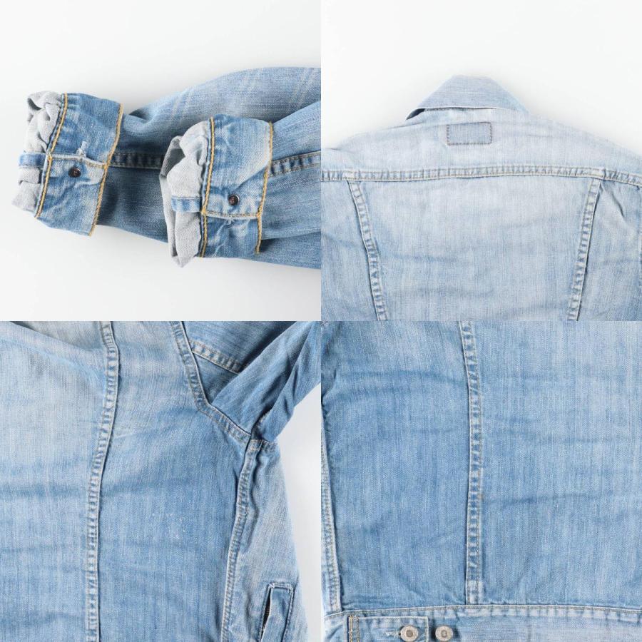 古着 リーバイス Levi's ユーロモデル デニムジャケット Gジャン メンズM相当/eaa459991 Levi's（リーバイス） 古着 ユーロモデル デニムジャケット Gジャン