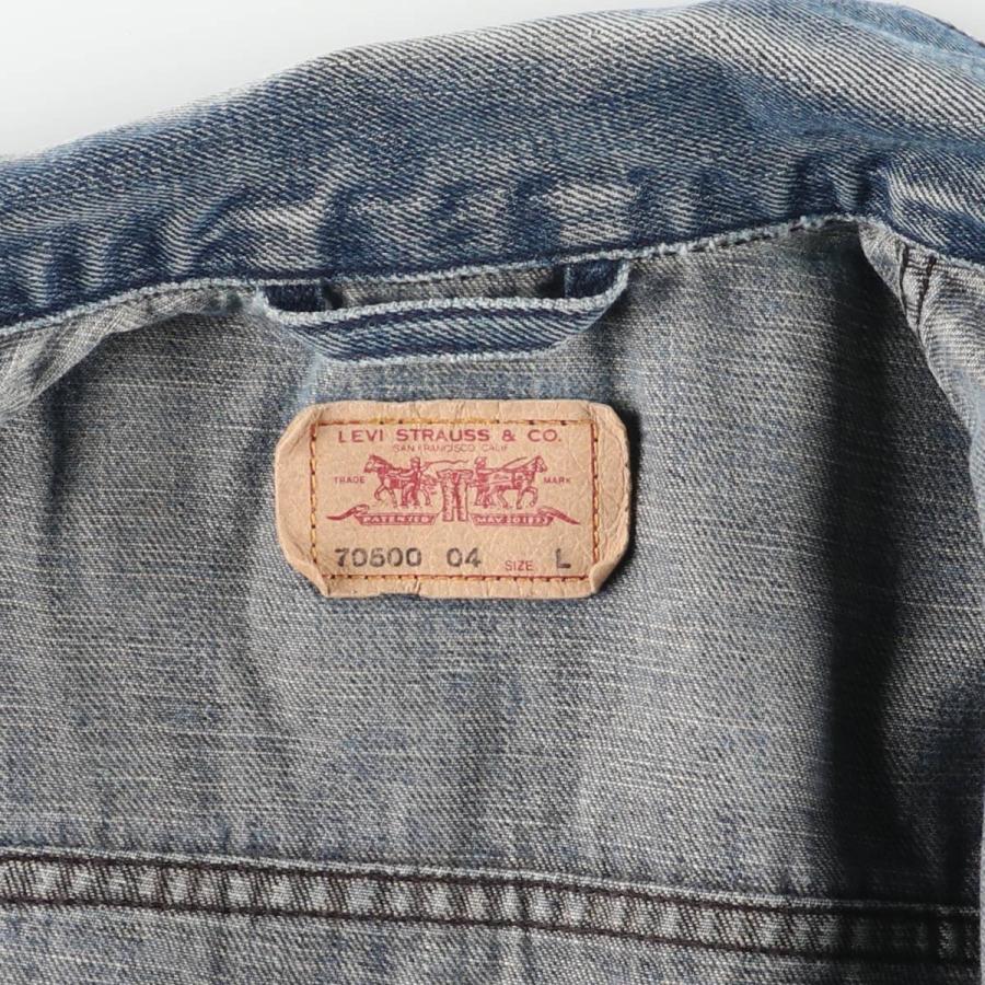 Levi's（リーバイス） 古着 ユーロモデル デニムジャケット Gジャン