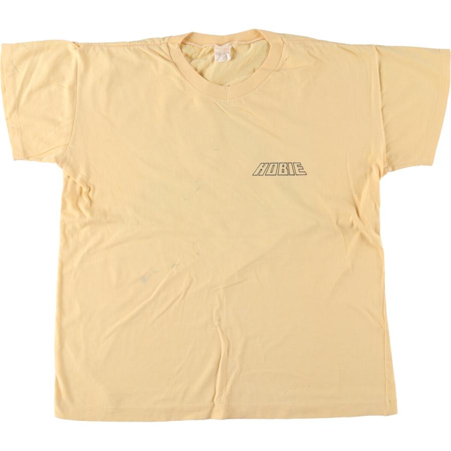 古着 80年代 バックプリント プリントTシャツ メンズL ヴィンテージ 