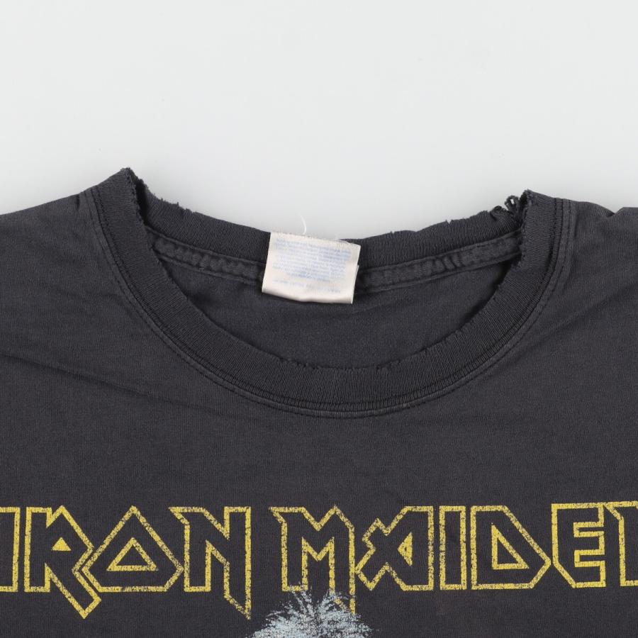 Hanes 古着 00年代 ヘインズ HEAVYWEIGHT IRON MAIDEN アイアン