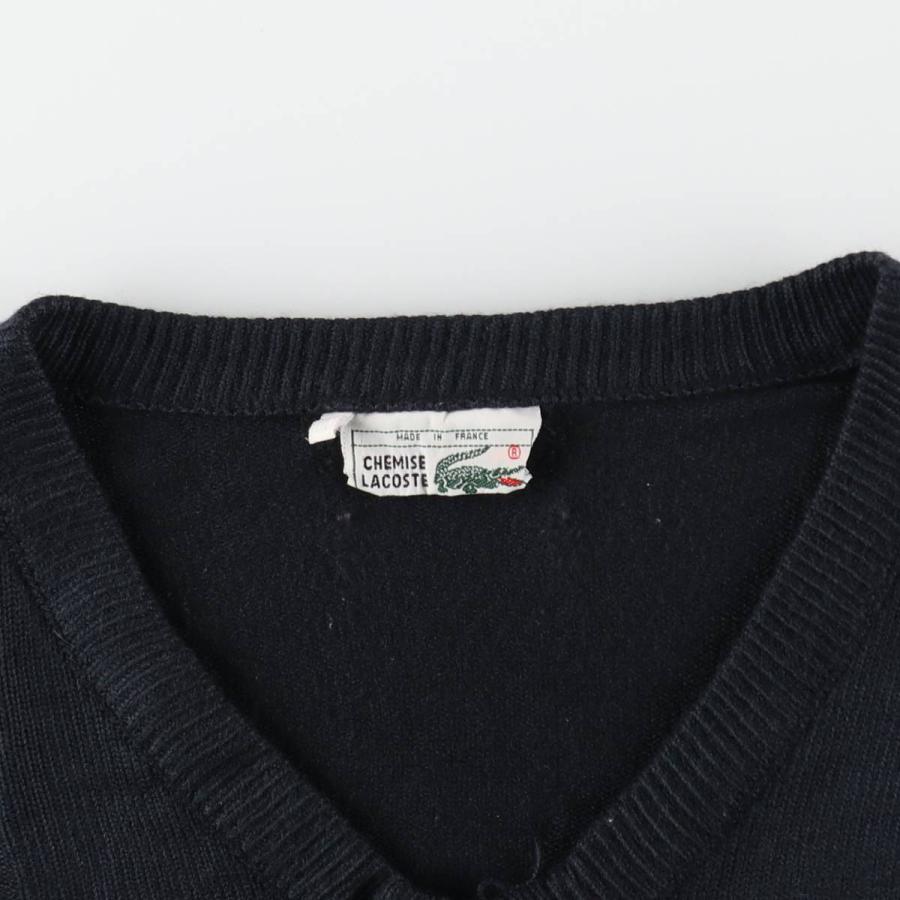 トップス 80s CHEMISE LACOSTE Knit Polo Shirt 80s〜90s CHEMISE LACOSTE ウール100％ ニットポロ 青 - メルカリ