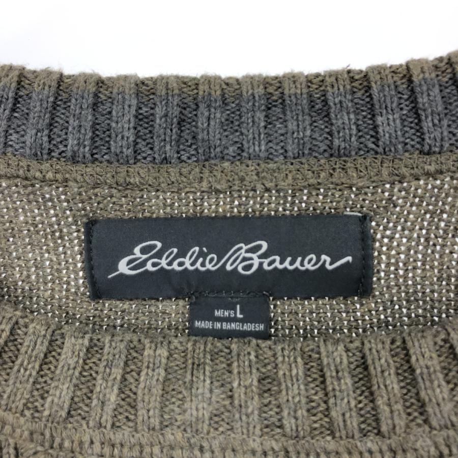 Eddie Bauer（エディーバウアー） 古着 コットンニットセーター メンズ
