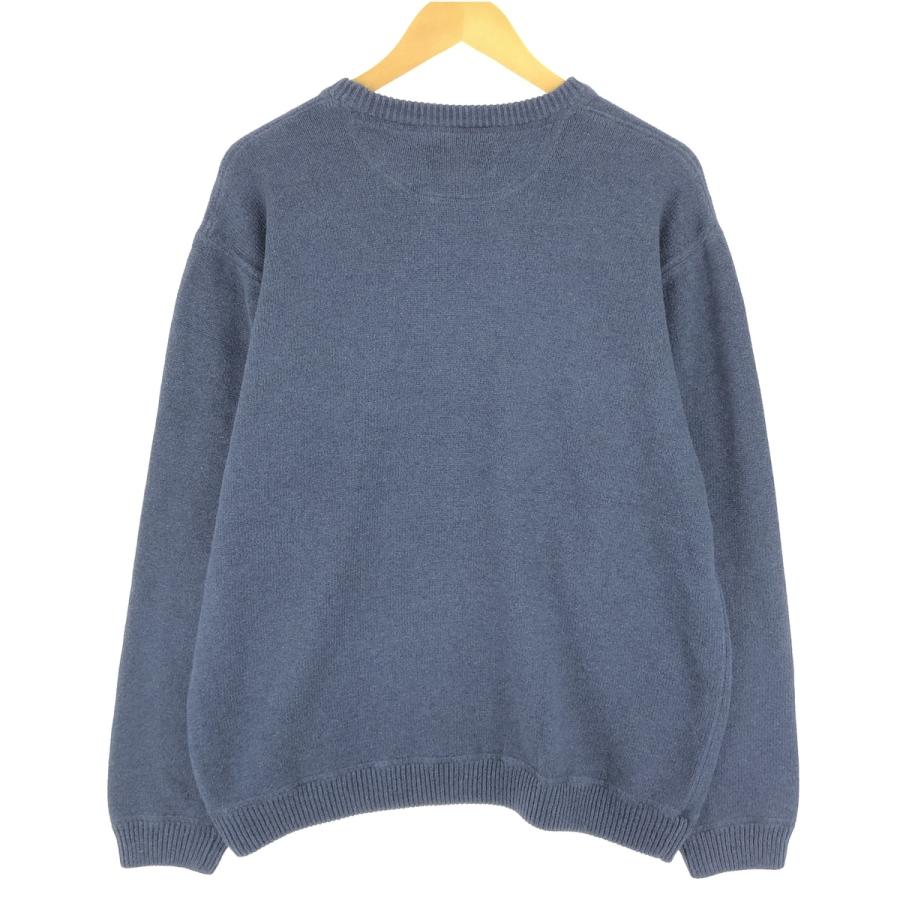 Eddie Bauer 古着 エディーバウアー コットンニットセーター メンズL