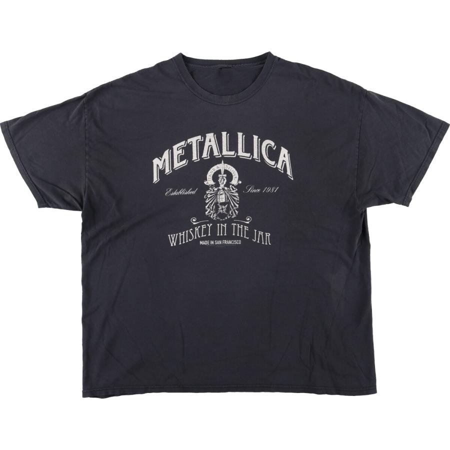 古着 00年代 METALLICA メタリカ whiskey in the jar バンドTシャツ 