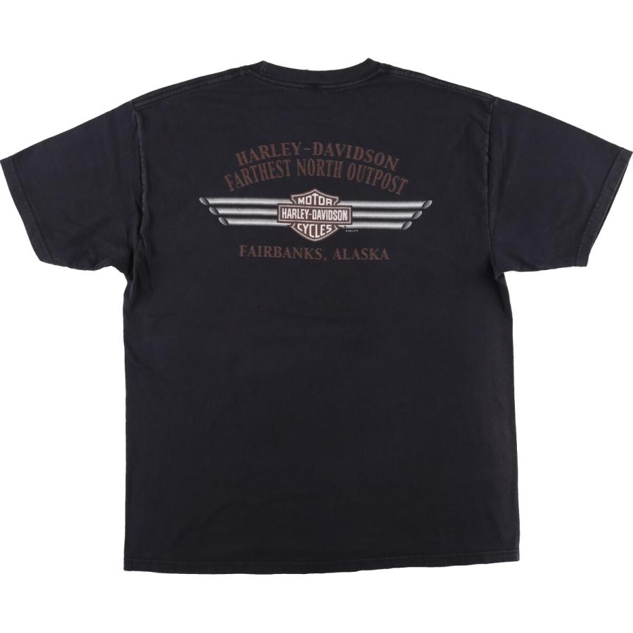 古着 00年代 ハーレーダビッドソン Harley-Davidson クマ柄 古着 00年代 ハーレーダビッドソン Harley-Davidson クマ柄