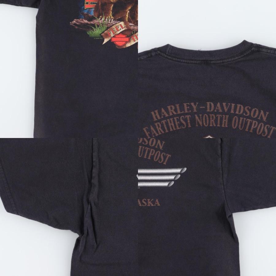 古着 00年代 ハーレーダビッドソン Harley-Davidson クマ柄 古着 00年代 ハーレーダビッドソン Harley-Davidson クマ柄