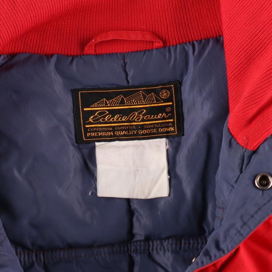 古着 70年代 エディーバウアー Eddie Bauer 黒タグ ハーフスナップ  