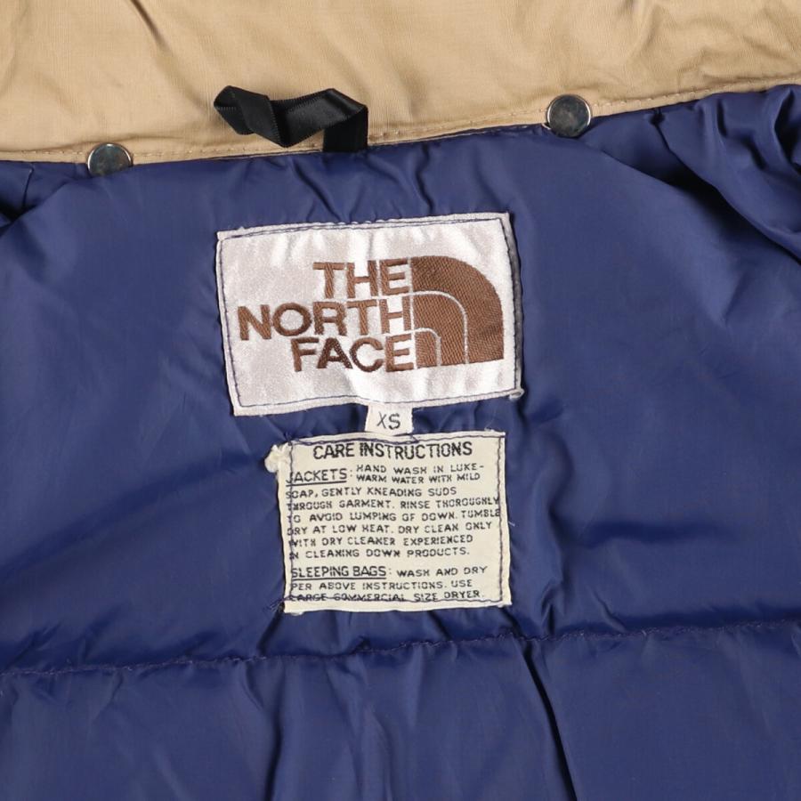 THE NORTH FACE 古着 80年代 ザノースフェイス 茶タグ ダウン THE NORTH FACE 古着 80年代 ザノースフェイス 茶タグ ダウン