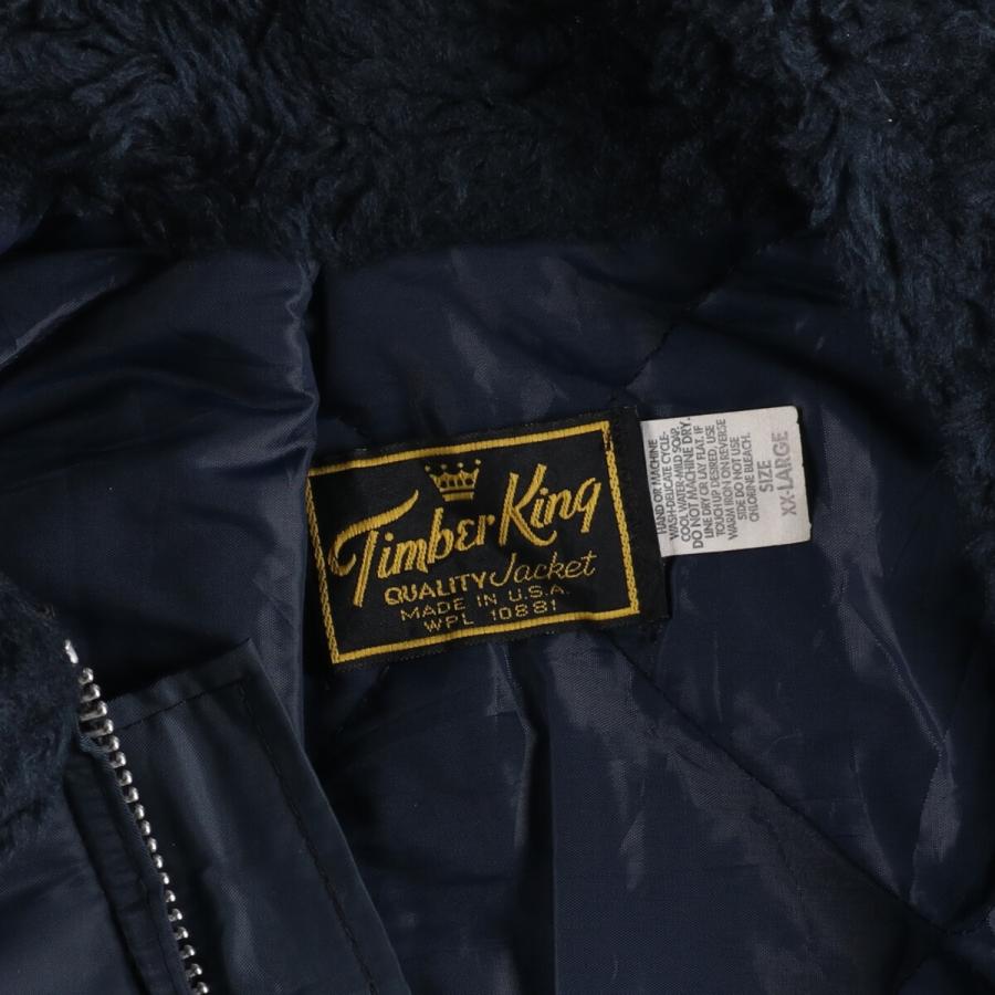最終値下げ！B-15ミリタリージャケットTimber King 古着 70年代 TIMBER KING B-15タイプ ミリタリー フライト