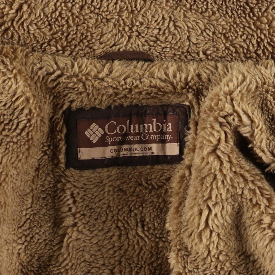 Columbia（コロンビア） 古着 フェイクムートンジャケット メンズXL