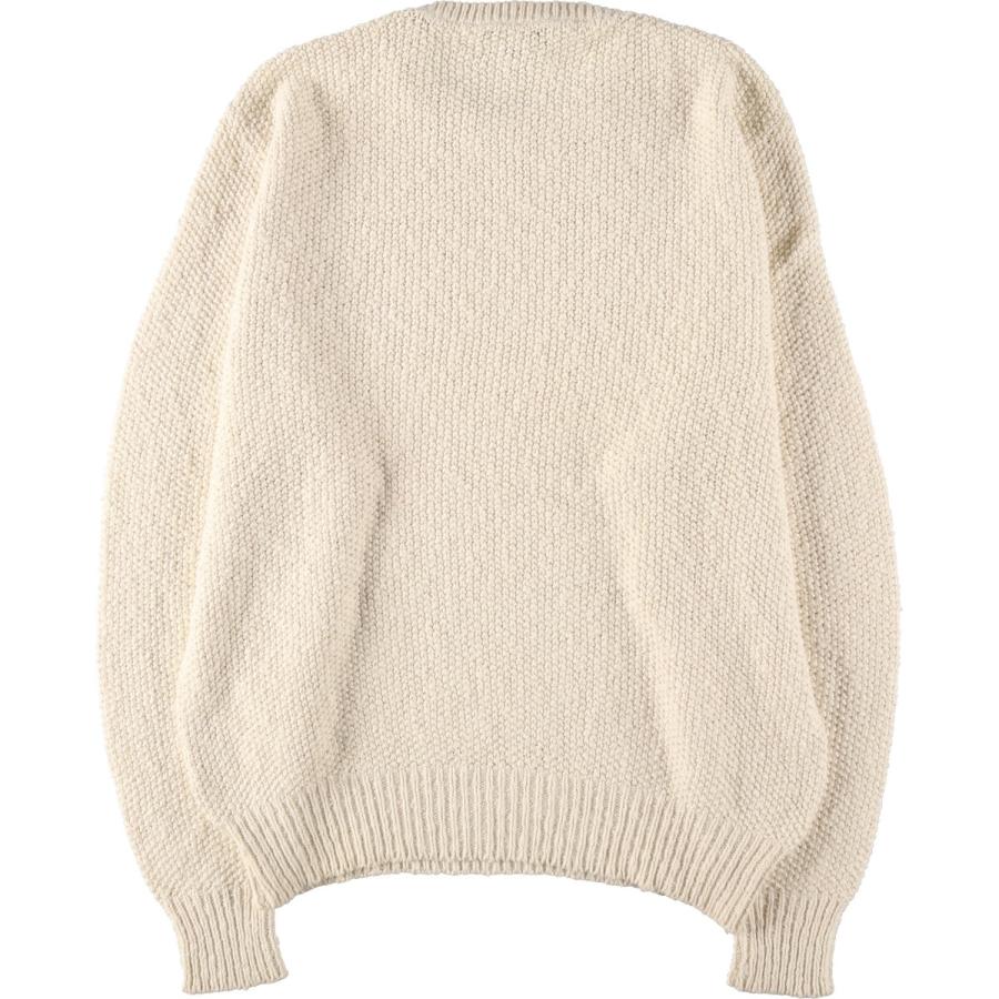 古着 90年代 ランズエンド LANDS' END コットンニットセーター 古着 90年代 ランズエンド LANDS' END コットンニットセーター