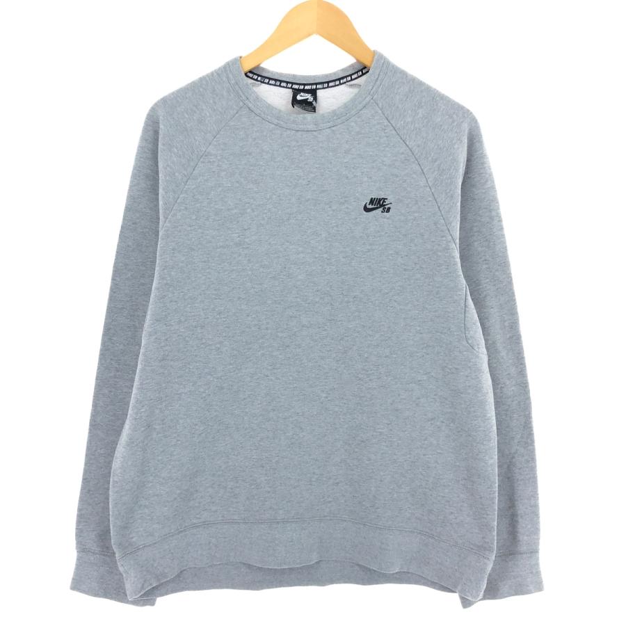 NIKE 古着 ナイキ SB ワンポイントロゴスウェットシャツ NIKE 古着 ナイキ SB ワンポイントロゴスウェットシャツ