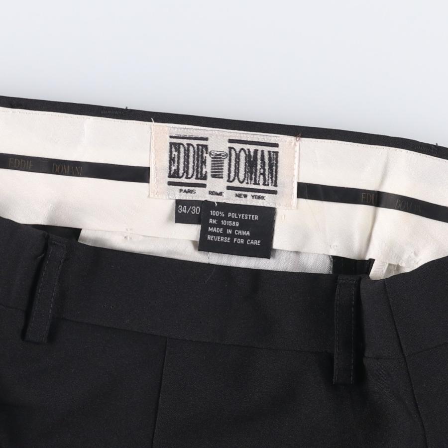 (古着)90s eddie bauer ワイドリネンスラックス パンツ 柄 1b8bfdd85cab069eb3726c927ee956