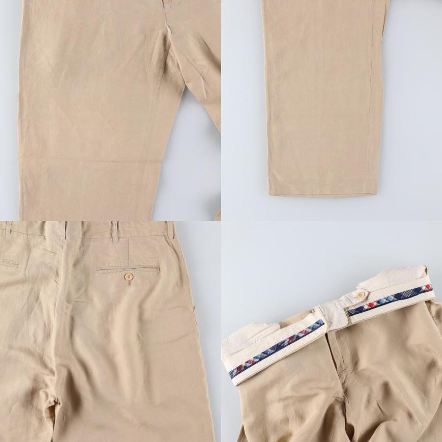 古着 ラルフローレン Ralph Lauren POLO by シルク×リネンパンツ