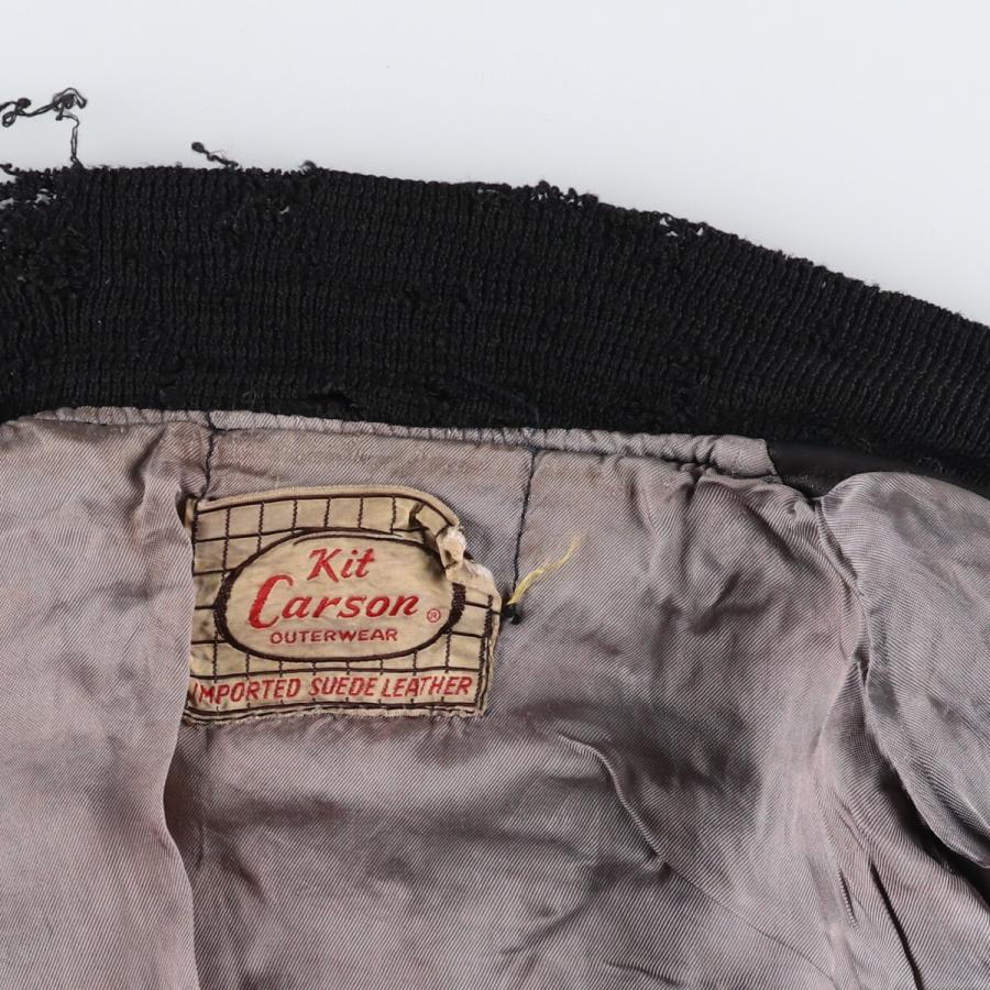 古着 60年代~ KIT CARSON スエードレザーブルゾン メンズL相当  