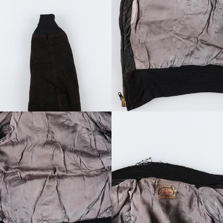 古着 60年代~ KIT CARSON スエードレザーブルゾン メンズL相当  