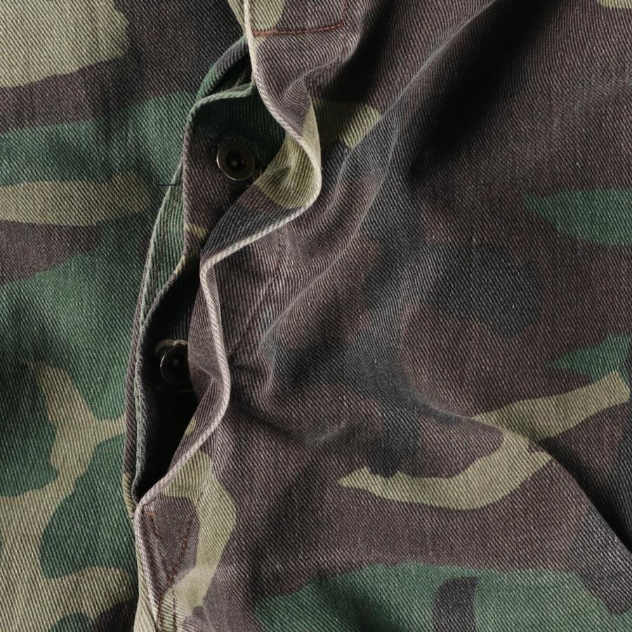 古着 90年代 LIBERTY 迷彩柄 ダブルニー ダック オーバーオール メンズ