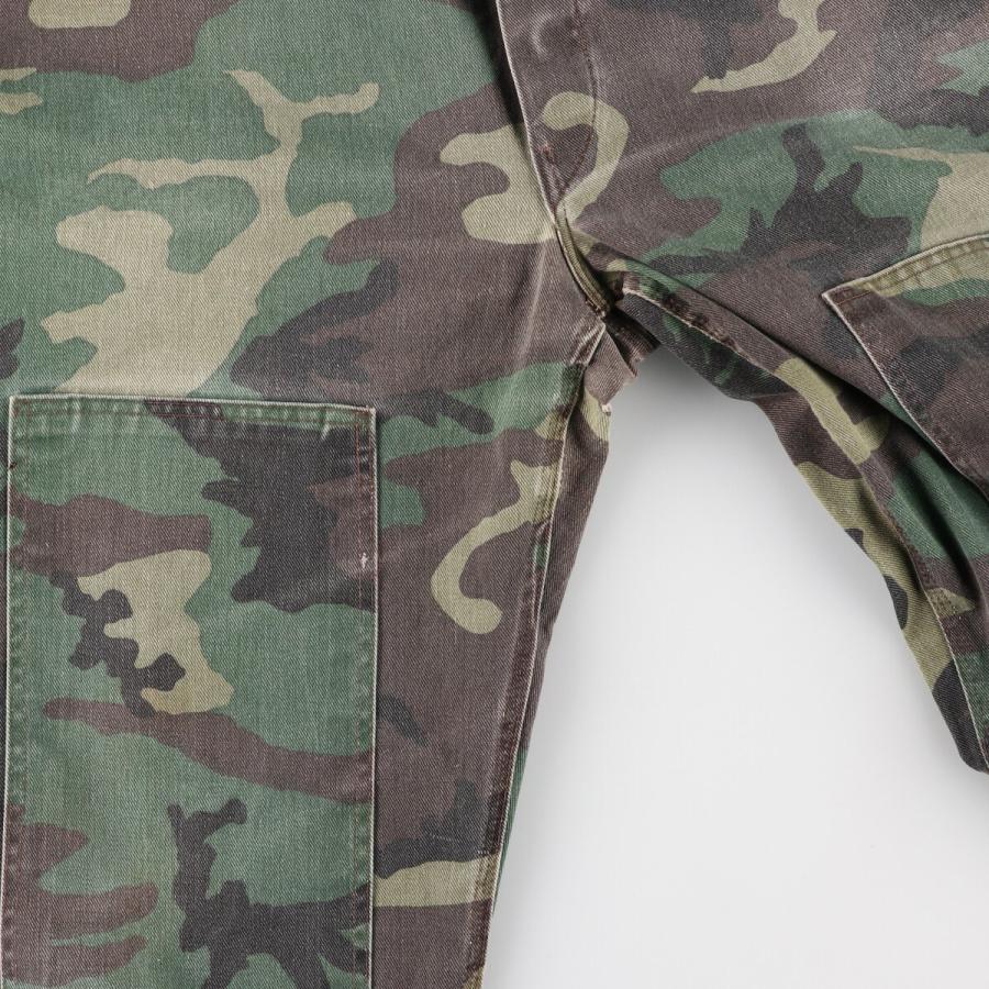 古着 90年代 LIBERTY 迷彩柄 ダブルニー ダック オーバーオール メンズ