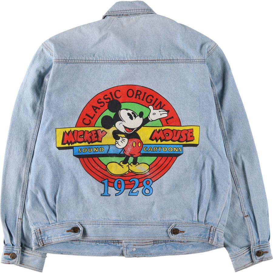 古着 90年代 MICKEY&CO. MICKEY MOUSE ミッキーマウス バックプリント 