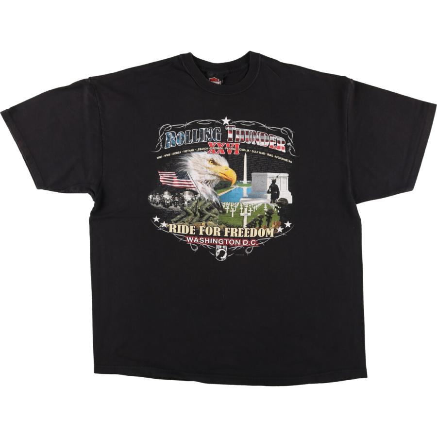 古着 ハーレーダビッドソン Harley-Davidson モーターサイクル バイクT 