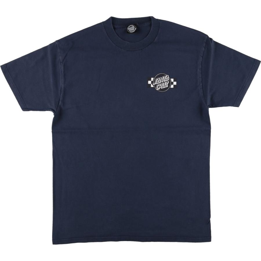 SANTA CRUZ Tシャツ サンタクルーズ　サイズL ヴィンテージ SANTA CRUZ サンタクルーズ 半袖 Tシャツ レディース フロント