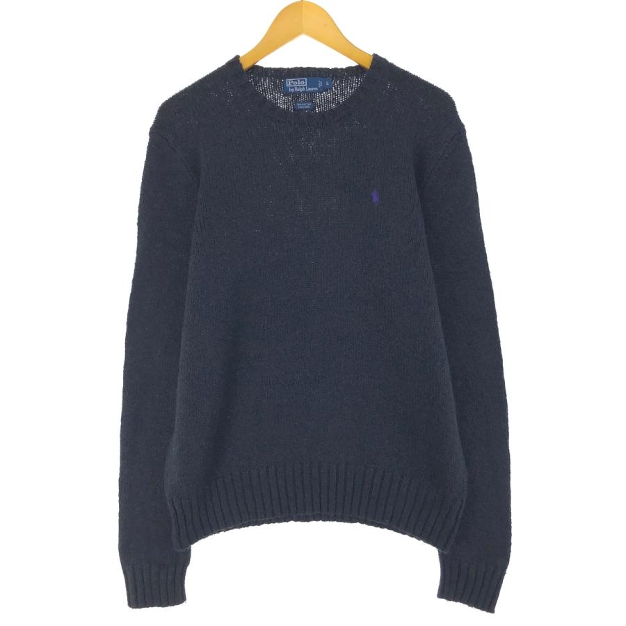 古着 ラルフローレン Ralph Lauren POLO by コットンニットセーター  
