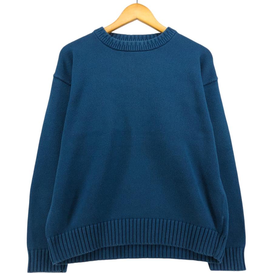 Eddie Bauer 古着 80~90年代 エディーバウアー 黒タグ コットンニット