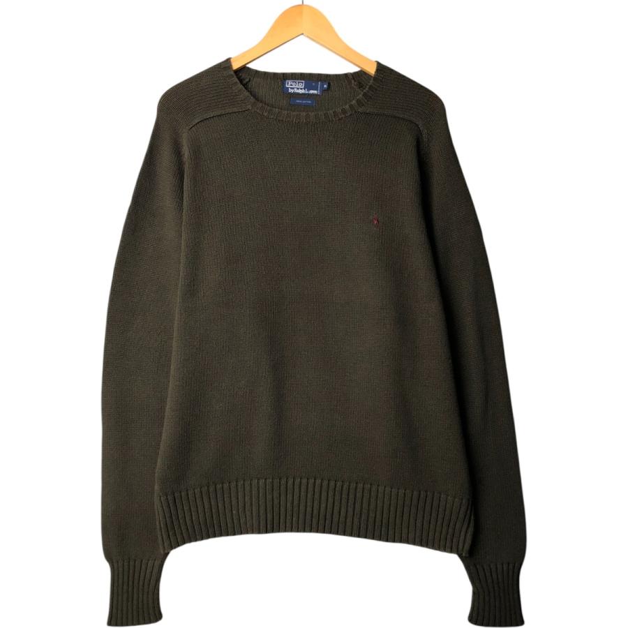 古着 ラルフローレン Ralph Lauren POLO by コットンニットセーター