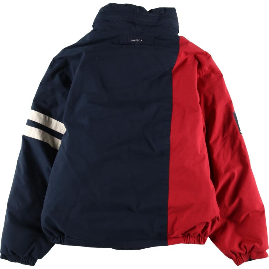 NAUTICA（ノーティカ） 古着 00年代 リバーシブル ダウンジャケット 