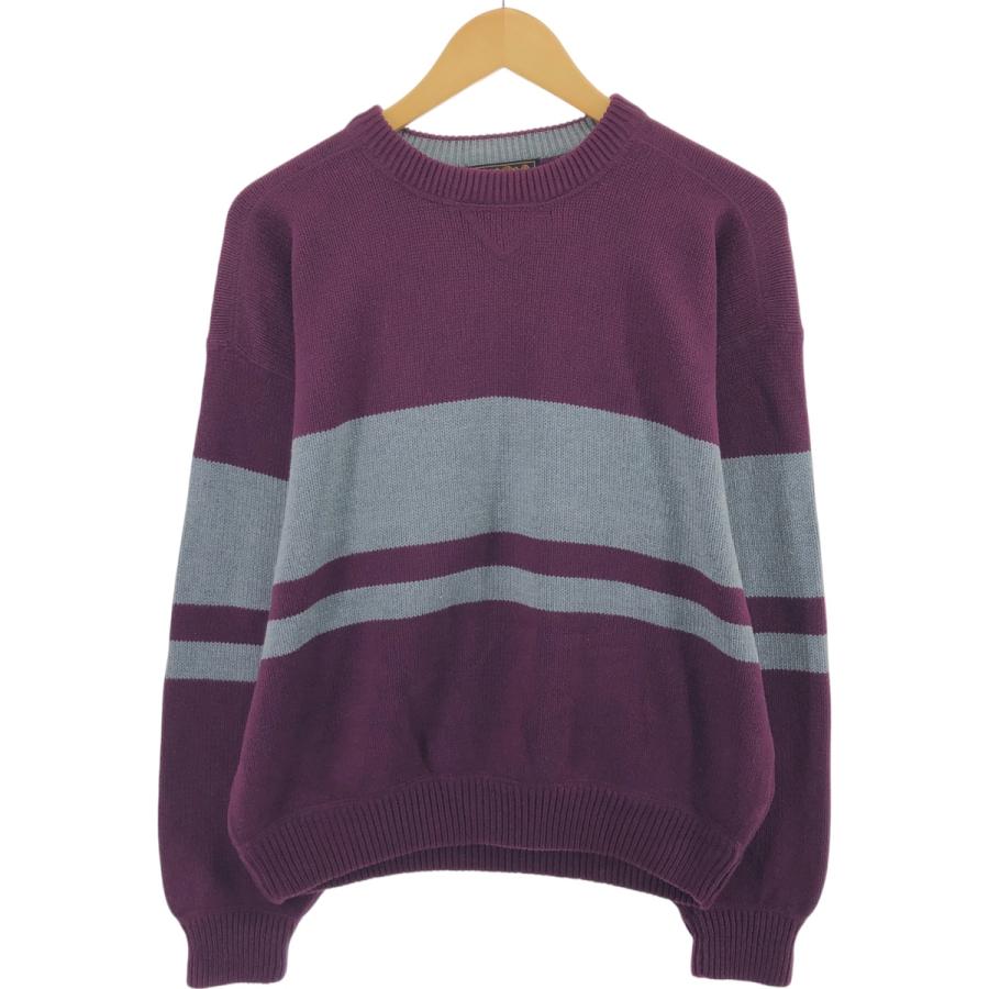 90s エディーバウアー 黒タグ ヴィンテージコットンニット 90's Eddie Bauer コットンニット 