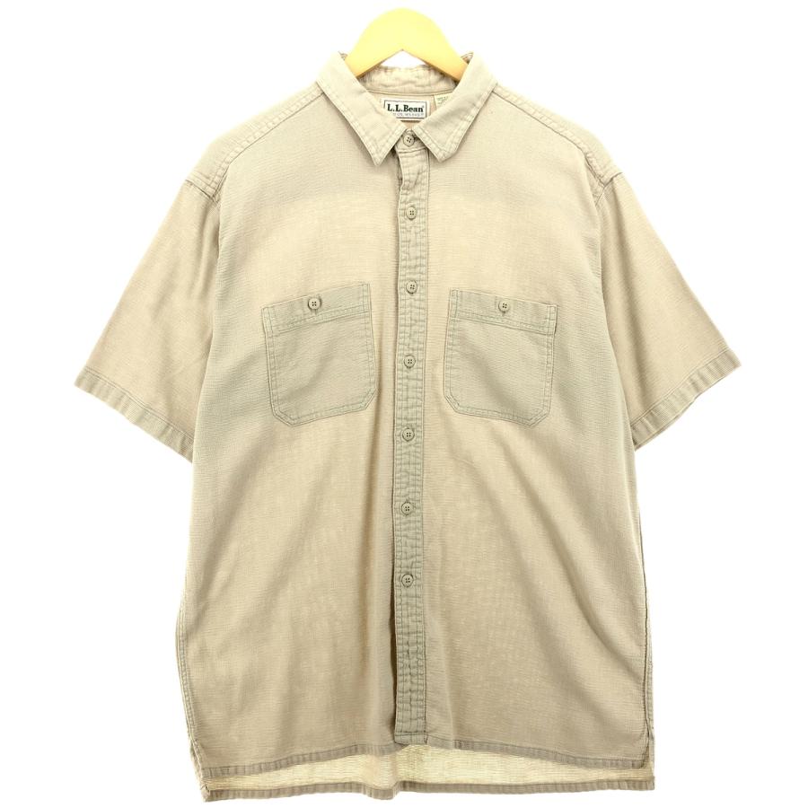 L.L.Bean 古着 80年代 エルエルビーン COOL WEAVE 半袖 コットン L.L.Bean 古着 80年代 エルエルビーン COOL WEAVE 半袖 コットン