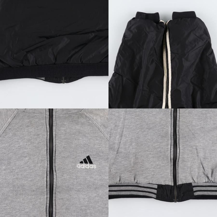 adidas 古着 90年代 アディダス リバーシブル 中綿パーカー