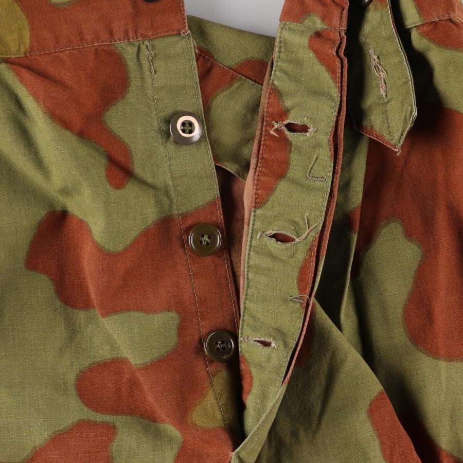 古着 60年代 イタリア軍実品 迷彩柄 サンマルコカモ サスペンダー付