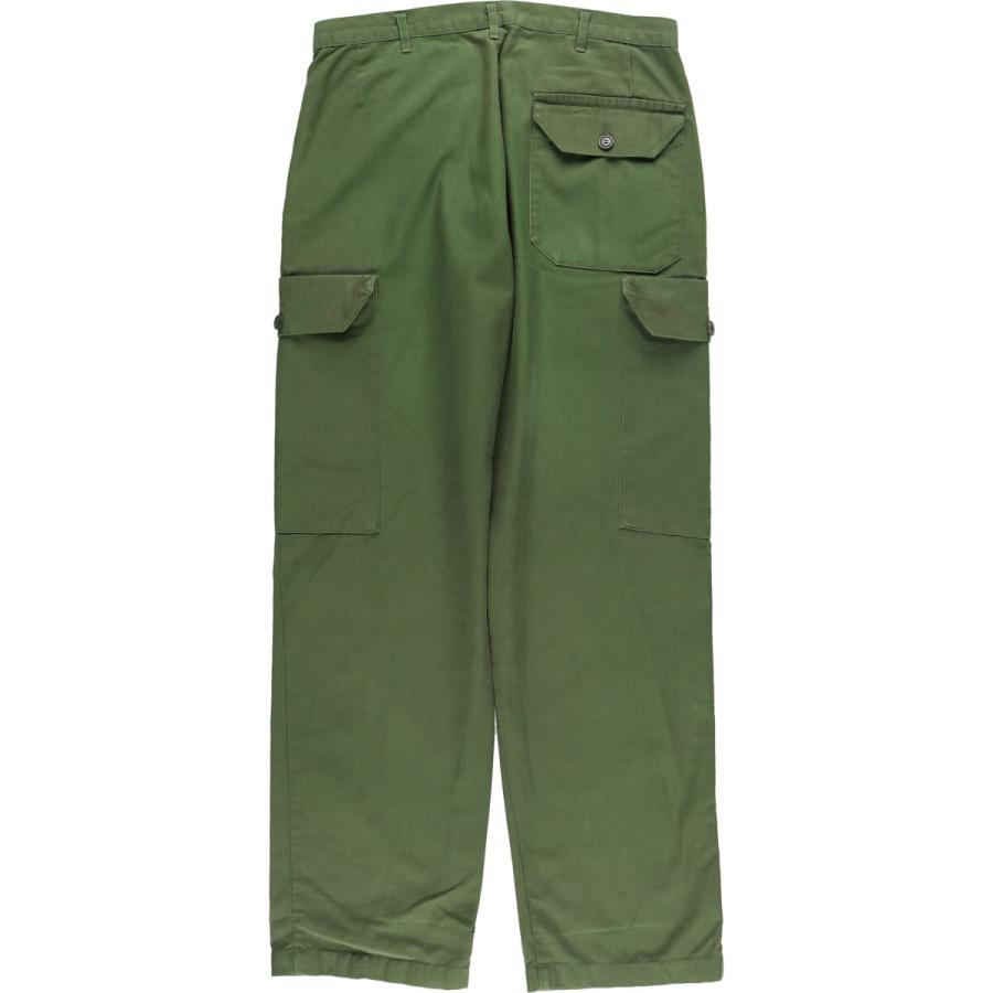 古着 スウェーデン軍実品 ミリタリー カーゴパンツ コンバット