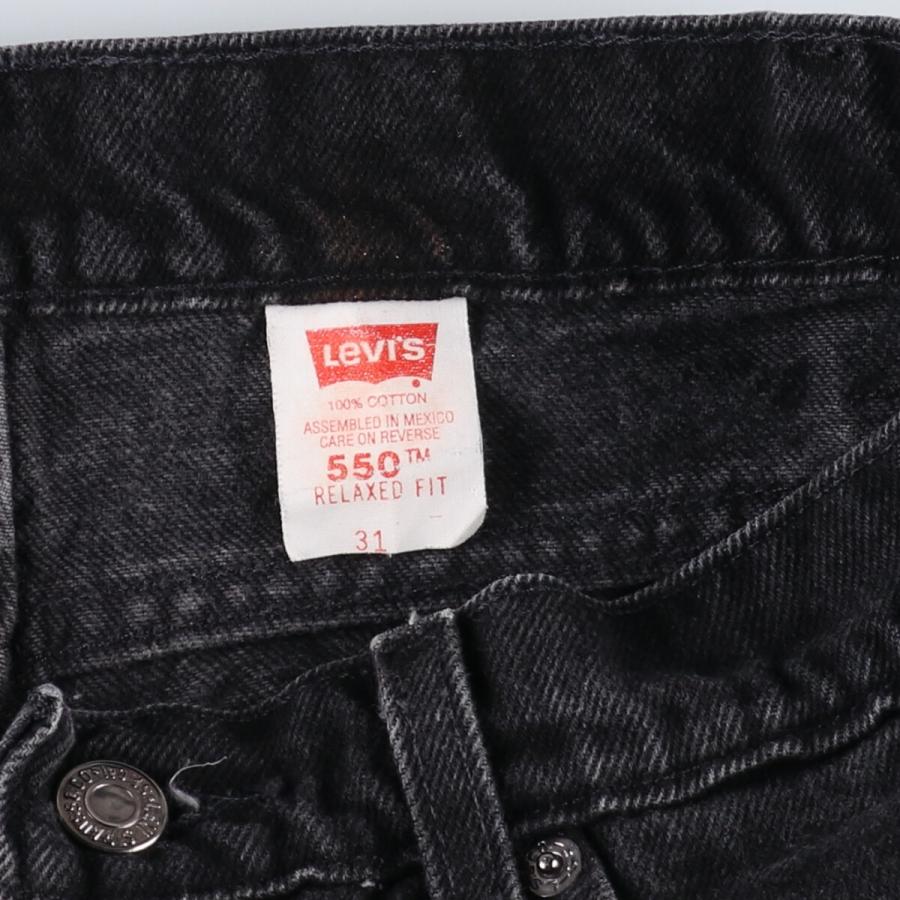 Levi's（リーバイス） 古着 90年代 Levi's 550 RELAXED FIT ブラック