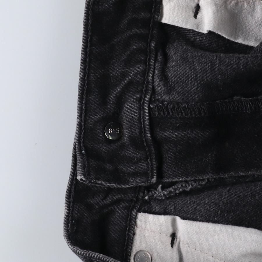 Levi's 古着 90年代 リーバイス 550 RELAXED FIT ブラックデニム