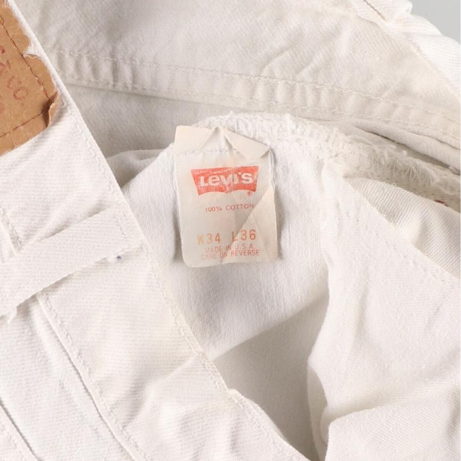 Levi's（リーバイス） 古着 90年代 Levi's 505-0251 ホワイトデニム