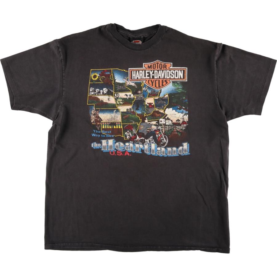 【激レア】1980s ハーレー モーターサイクル MC ビンテージ　Tシャツ 古着 80年代 ハーレーダビッドソン Harley-Davidson モーター