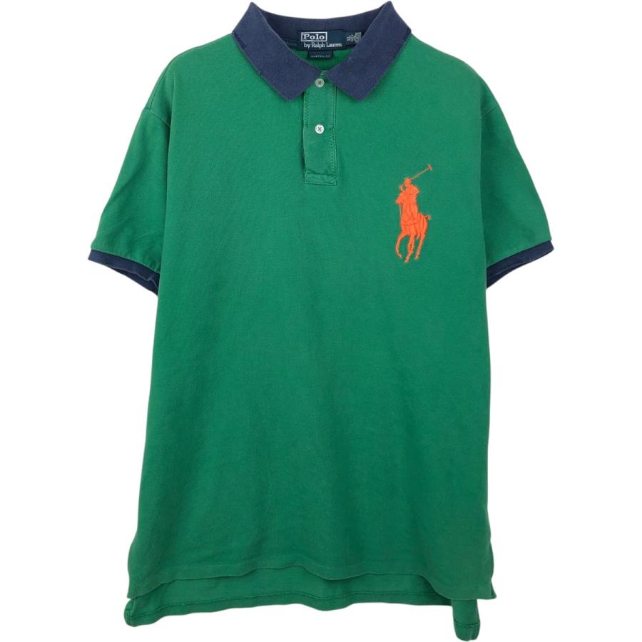 古着 ラルフローレン Ralph Lauren POLO by CUSTOM FIT ビッグポニー