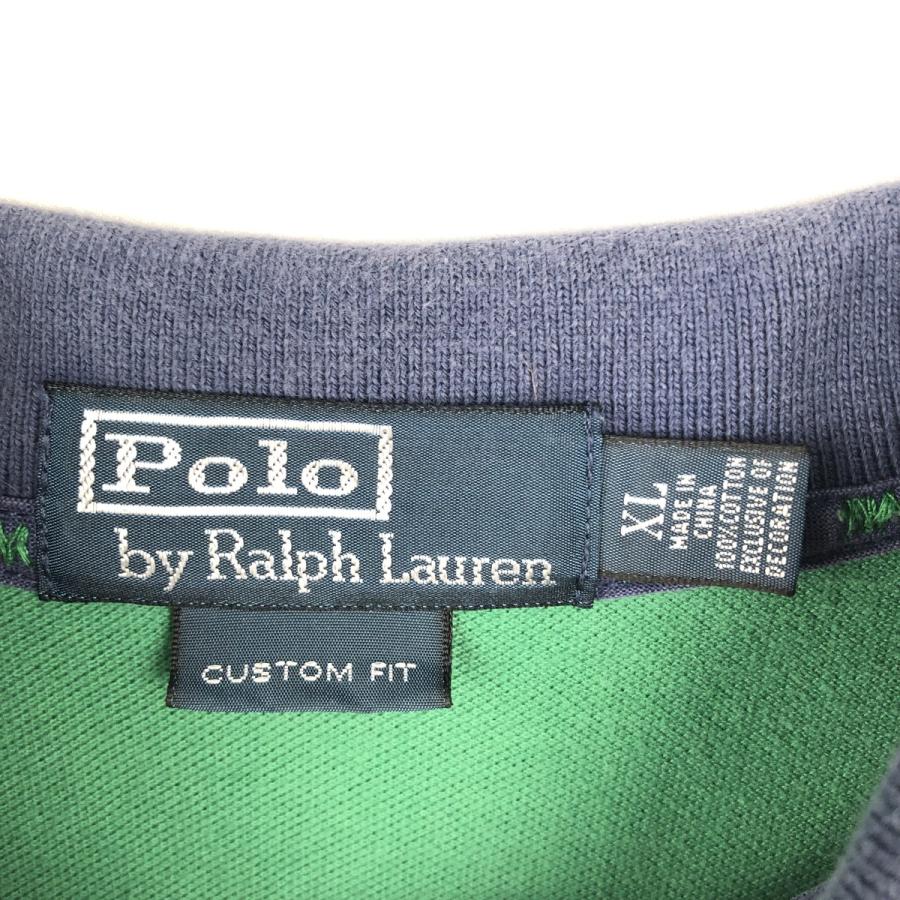古着 ラルフローレン Ralph Lauren POLO by CUSTOM FIT ビッグポニー