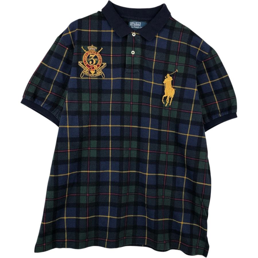 古着 ラルフローレン Ralph Lauren POLO by CUSTOM FIT ビッグポニー