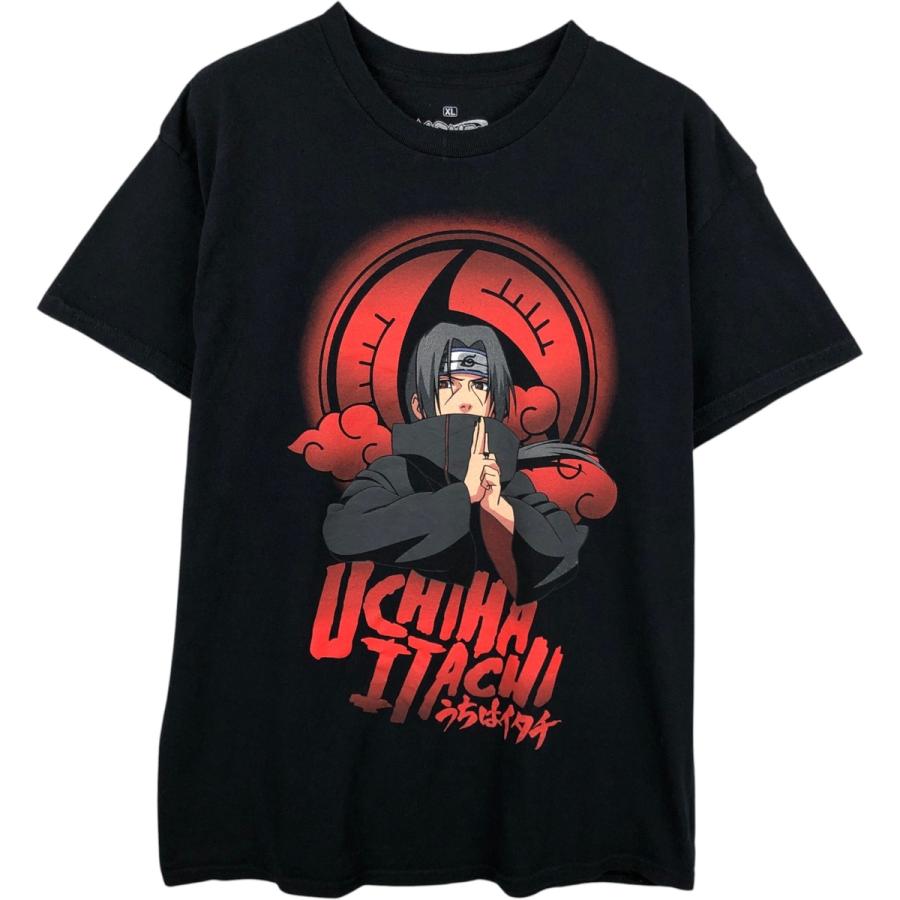 古着 うちは t シャツ 古着Tシャツ アニメ 00s NARUTO SHIPPUDEN うち