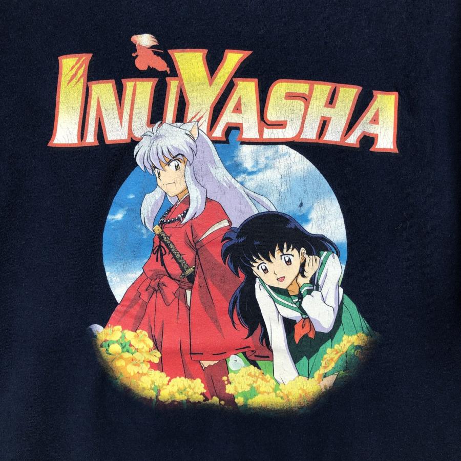 【レア】犬夜叉inuyasha アニメTシャツ XXL 古着 INUYASHA 犬夜叉 アニメ キャラクタープリントTシャツ メンズXL